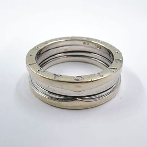 Bvlgari B-zero1 3 Band 18K White Gold White Gold Ring